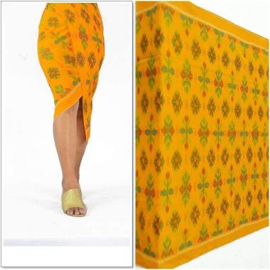 Tenun Endek Bali Warna Kuning